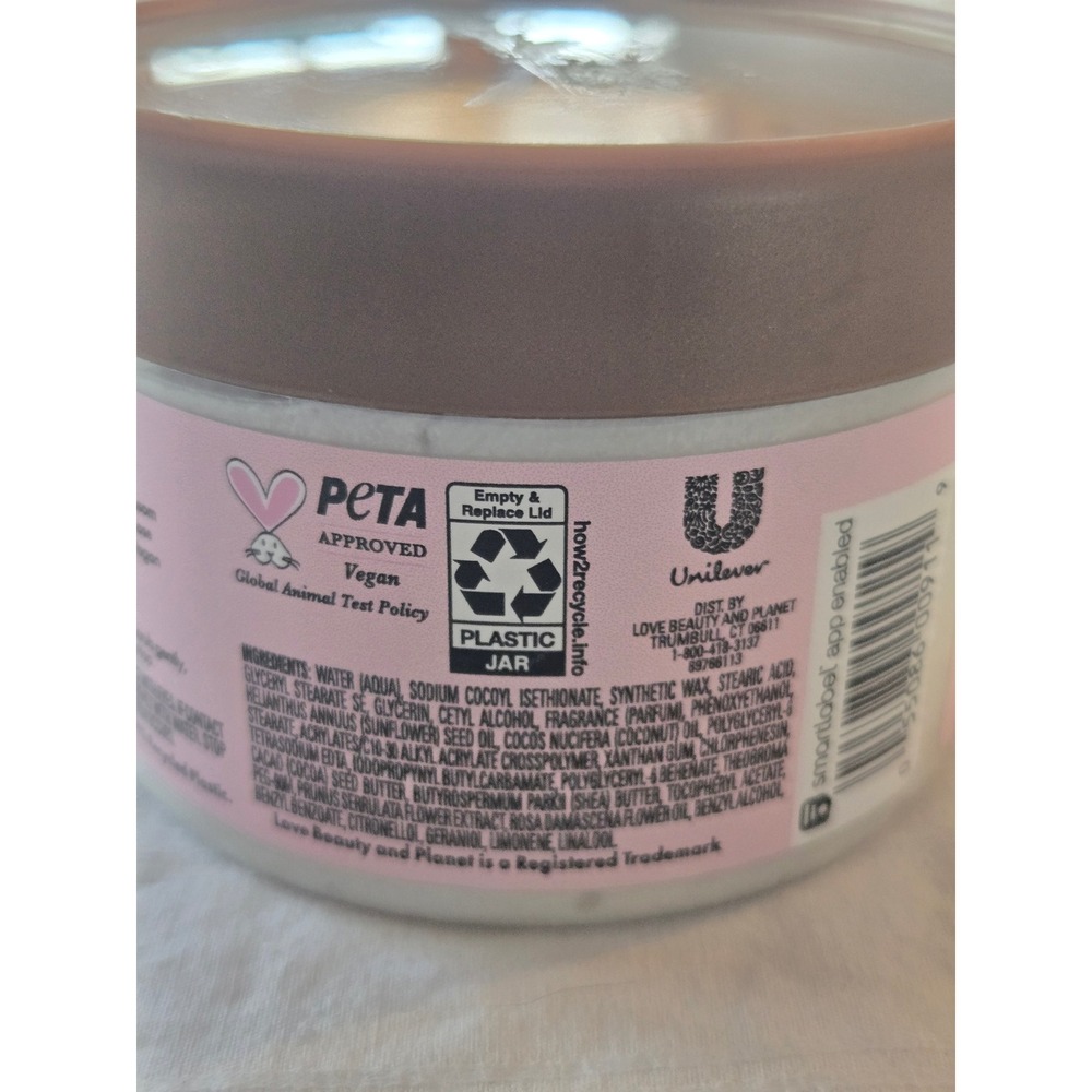 Beloved Cherry Blossom Tea Rose Whipped Body Scrub with Essential Oils - Picture 3 of 6